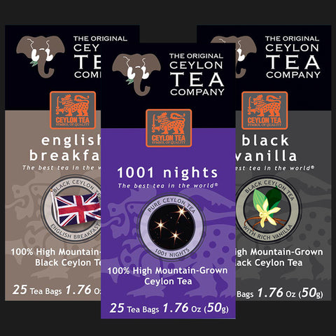 Super Mix English Breakfast / 1001 Nights / Black Vanilla Super