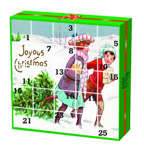 Joyous Christmas Advent Calendar 25 Pyramid Tea Bags
