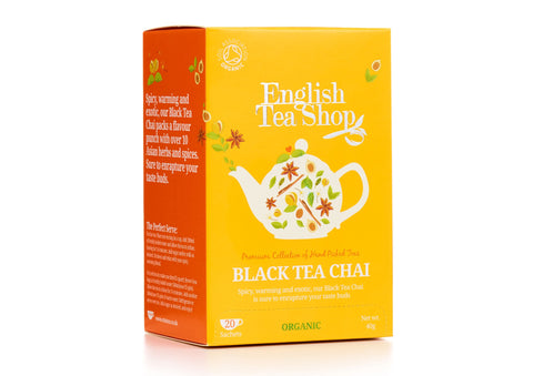 Organic Black Tea Chai 20ct