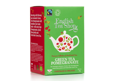 ORGANIC Green Tea Pomegranate 20ct